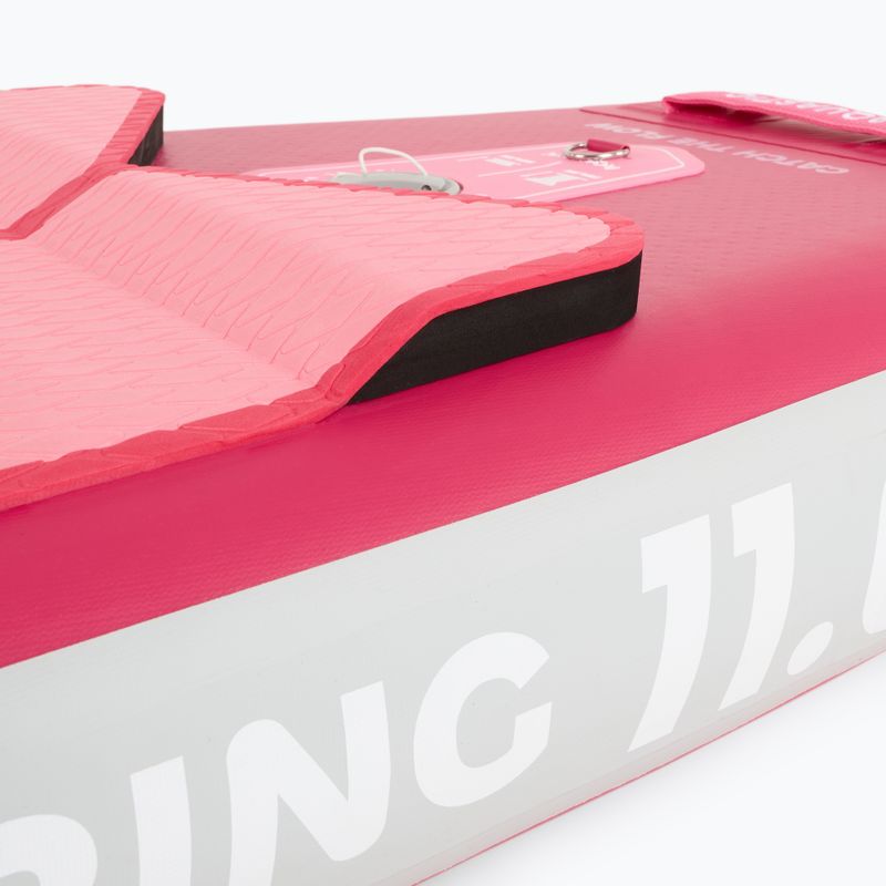 Набір дошка SUP надувна AQUASTIC Touring 11'6" pink 13
