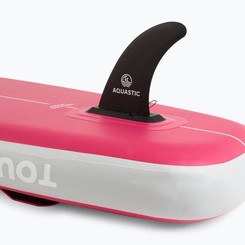 Набір дошка SUP надувна AQUASTIC Touring 11'6" pink 16
