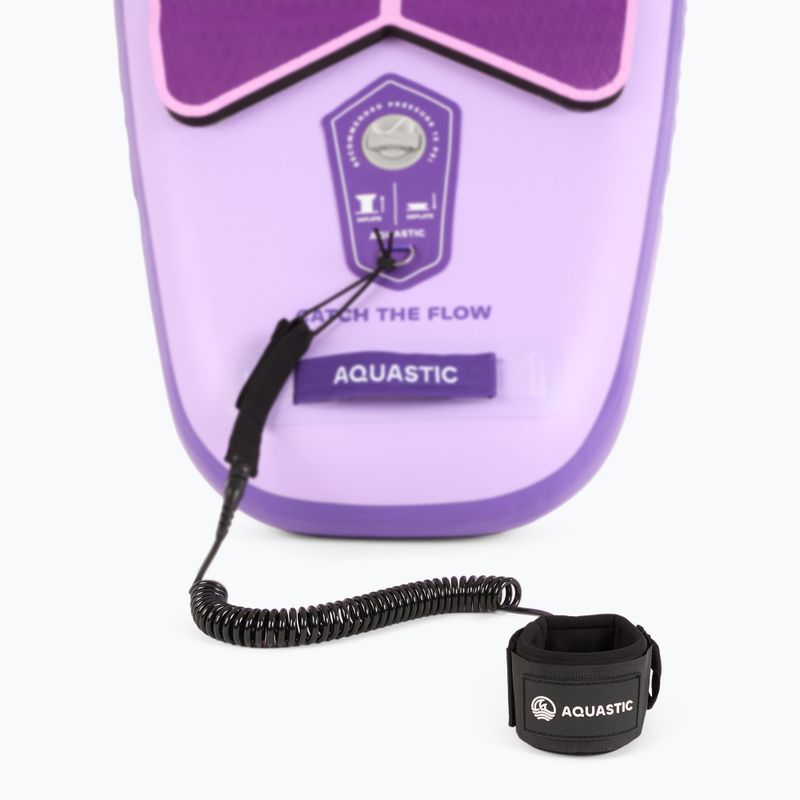 Набір дошка SUP надувна AQUASTIC Touring 11'6" purple 11