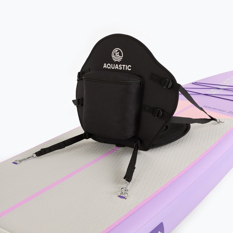 Набір дошка SUP надувна AQUASTIC Touring 11'6" purple 14