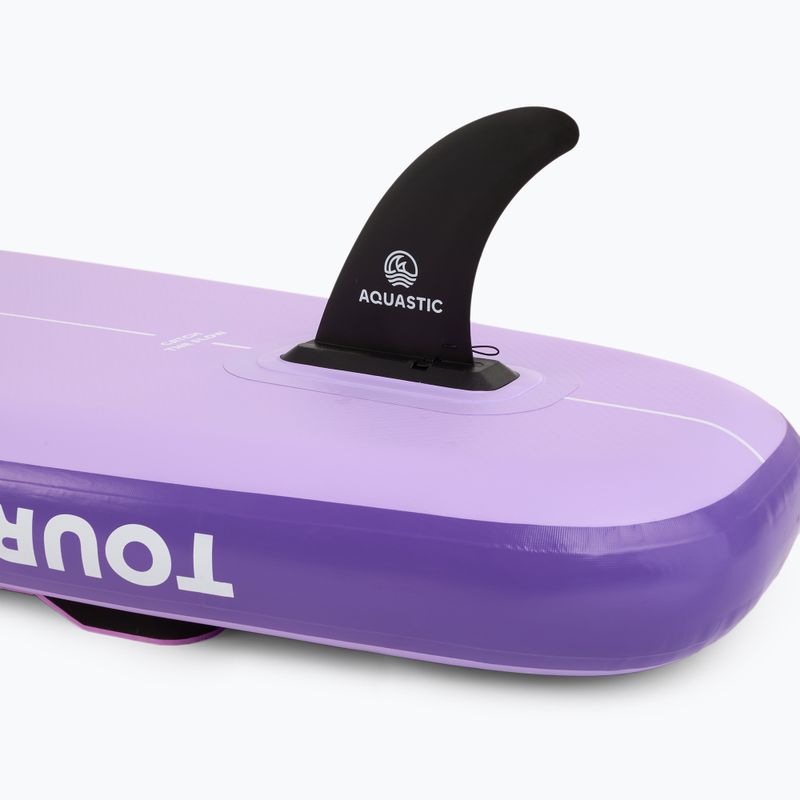 Набір дошка SUP надувна AQUASTIC Touring 11'6" purple 15