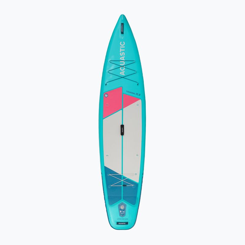 Дошка SUP AQUASTIC Touring 11'6" зелений