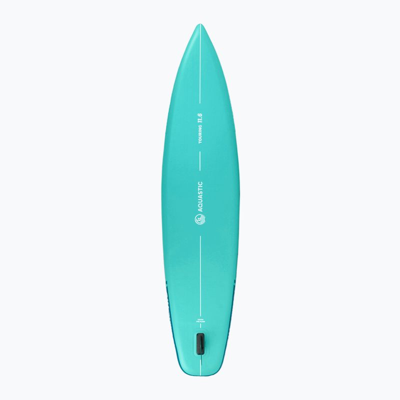 Набір дошка SUP надувна AQUASTIC Touring 11'6" green 4