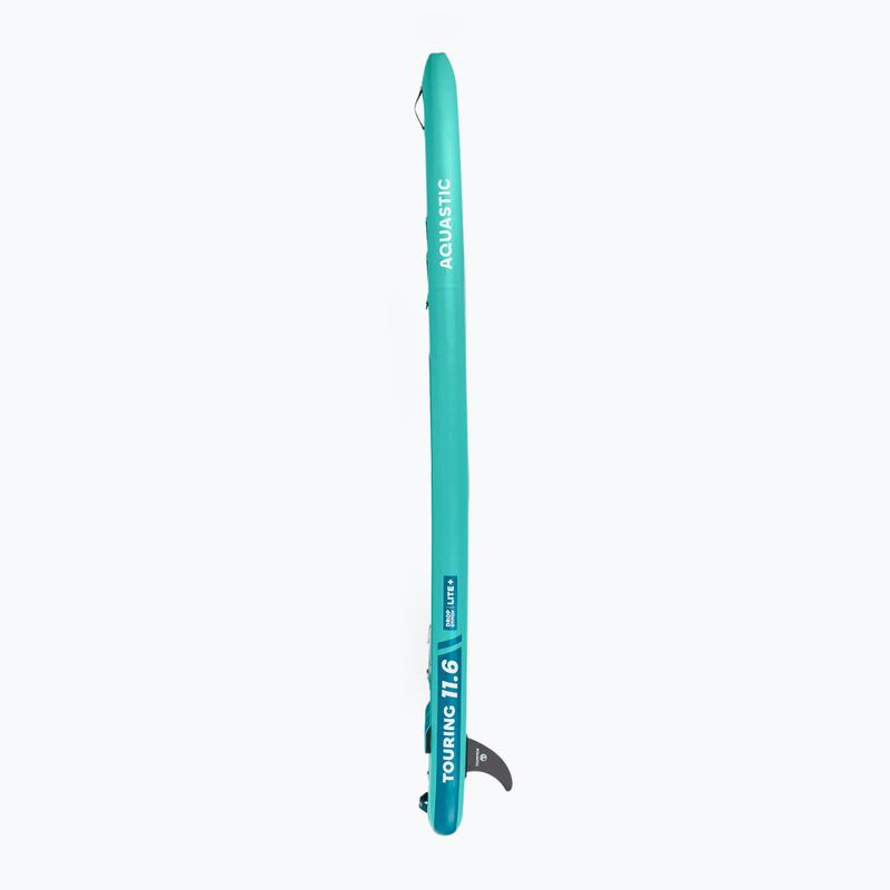 Набір дошка SUP надувна AQUASTIC Touring 11'6" green 5