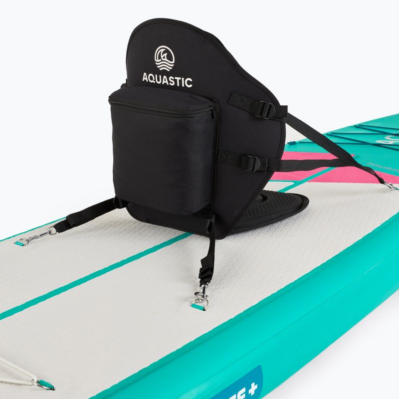 Набір дошка SUP надувна AQUASTIC Touring 11'6" green 13