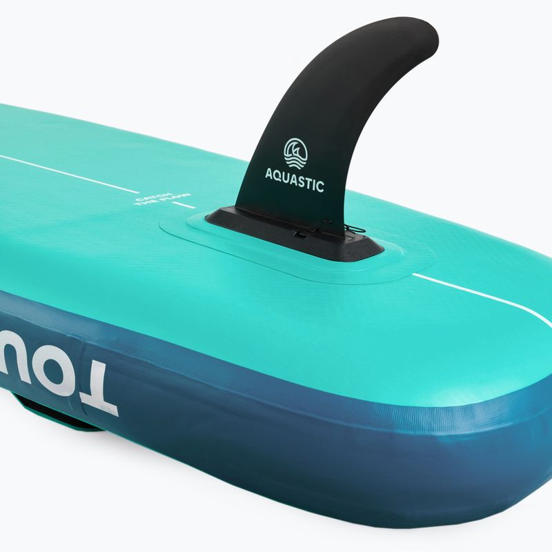 Набір дошка SUP надувна AQUASTIC Touring 11'6" green 14