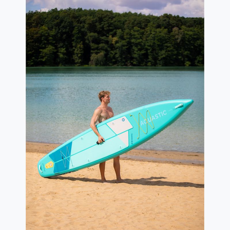 Дошка SUP AQUASTIC Touring 12'6" зелений 19