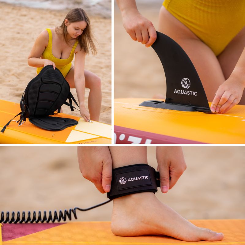 Дошка SUP AQUASTIC Touring 12'6" orange 23