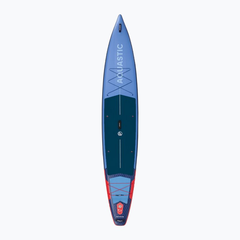 Набір дошка SUP надувна AQUASTIC Touring Pro 14'0" dark blue 3