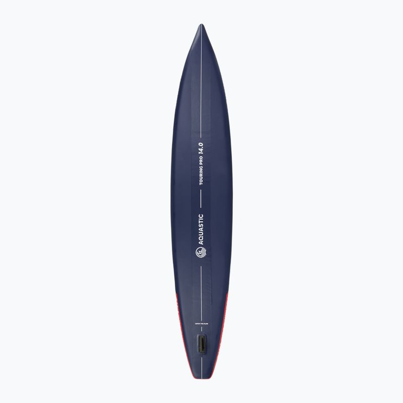 Набір дошка SUP надувна AQUASTIC Touring Pro 14'0" dark blue 4