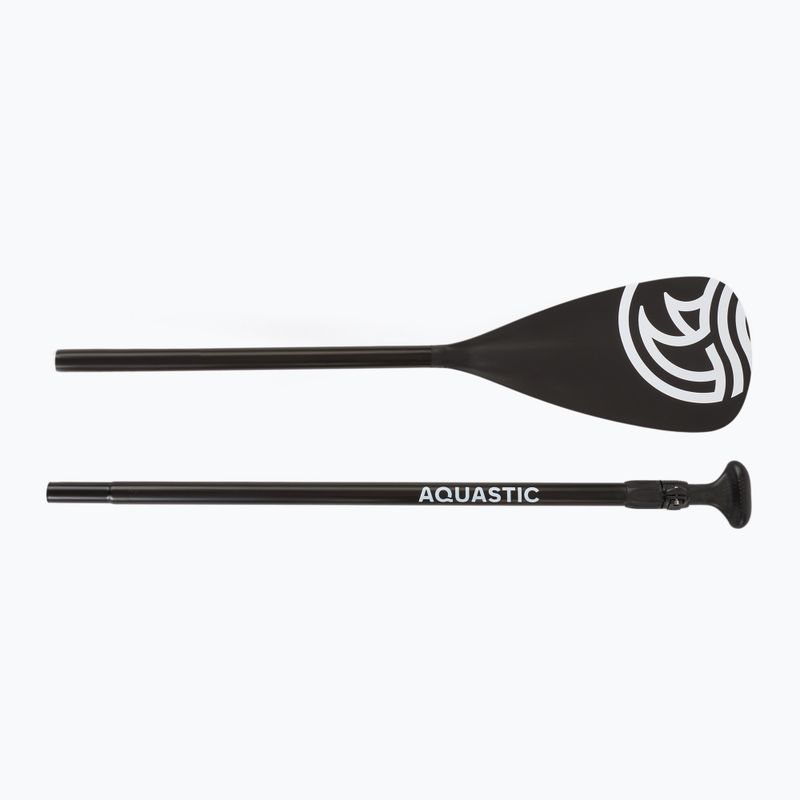 Набір дошка SUP надувна AQUASTIC Touring Pro 14'0" dark blue 15