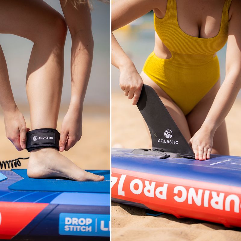 Дошка SUP AQUASTIC Touring Pro 14'0" темно-блакитний 21