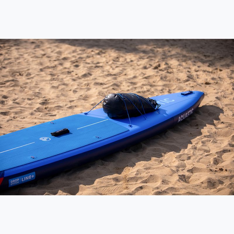 Дошка SUP AQUASTIC Touring Pro 14'0" темно-блакитний 22