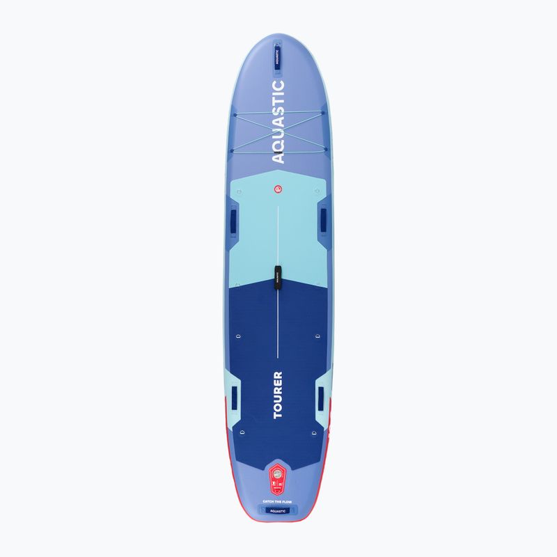 Набір дошка SUP надувна AQUASTIC Tourer 12'0" 2-os blue 3