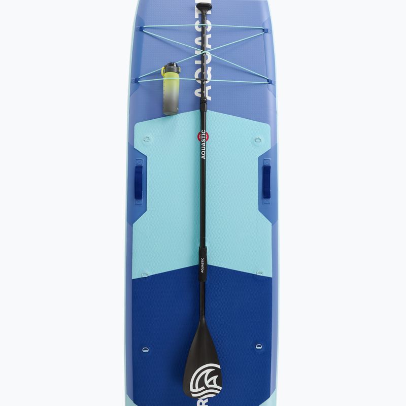 Набір дошка SUP надувна AQUASTIC Tourer 12'0" 2-os blue 10