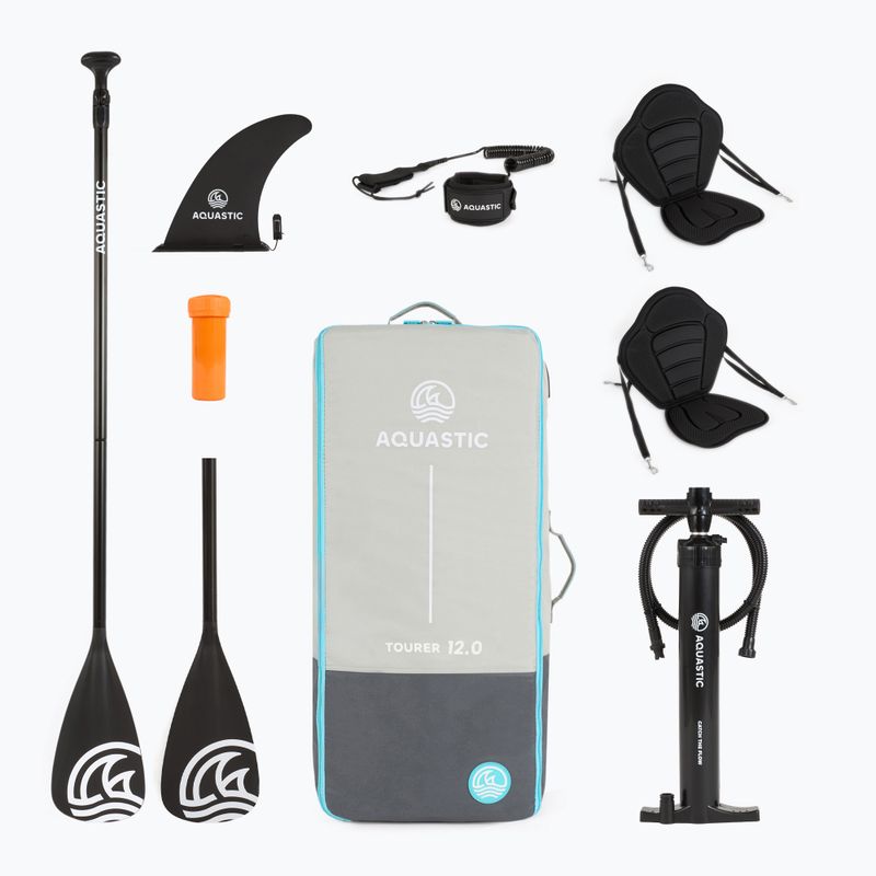 Дошка SUP AQUASTIC Tourer 12'0" блакитний 18