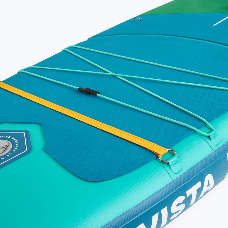 Набір дошка SUP надувна AQUASTIC Vista 11'2" green 8