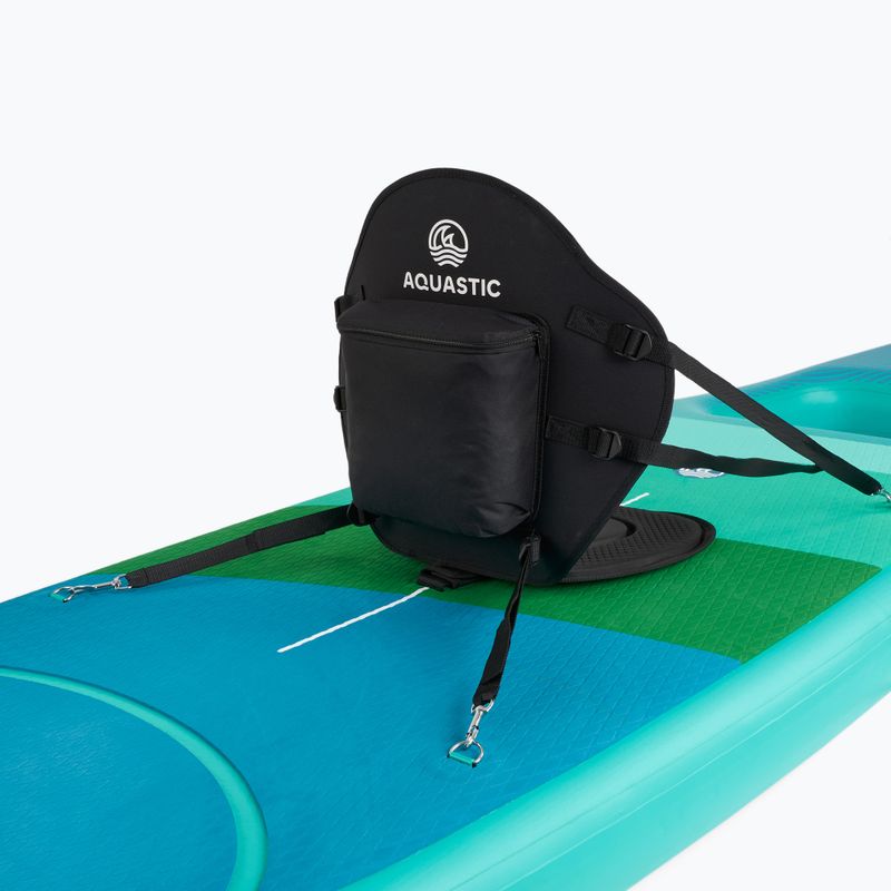 Набір дошка SUP надувна AQUASTIC Vista 11'2" green 15