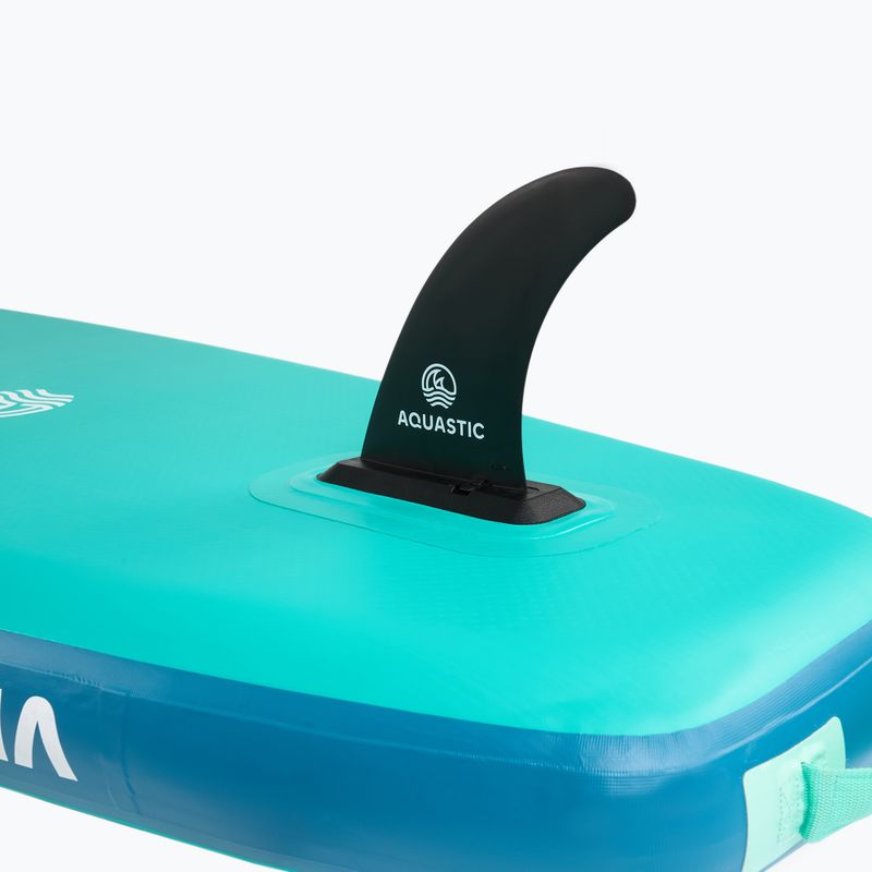 Набір дошка SUP надувна AQUASTIC Vista 11'2" green 16