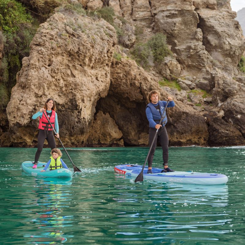 Набір дошка SUP надувна AQUASTIC Vista 11'2" green 25