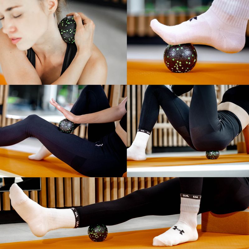 Набір для масажу XTREXO TRX-MST030 малий чорний/жовтий 4