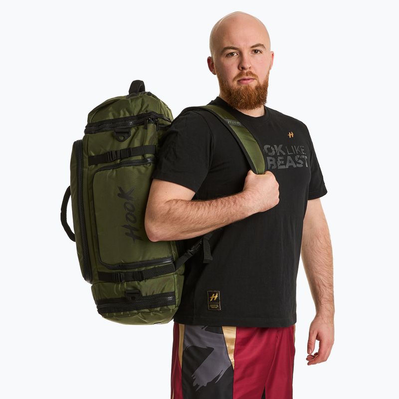 Рюкзак HOOK FIGHTING Camp 2в1 Duffel Bag 41 л зелений 3