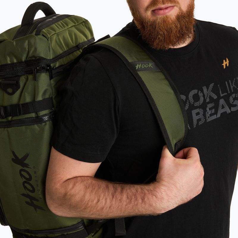 Рюкзак HOOK FIGHTING Camp 2в1 Duffel Bag 41 л зелений 4