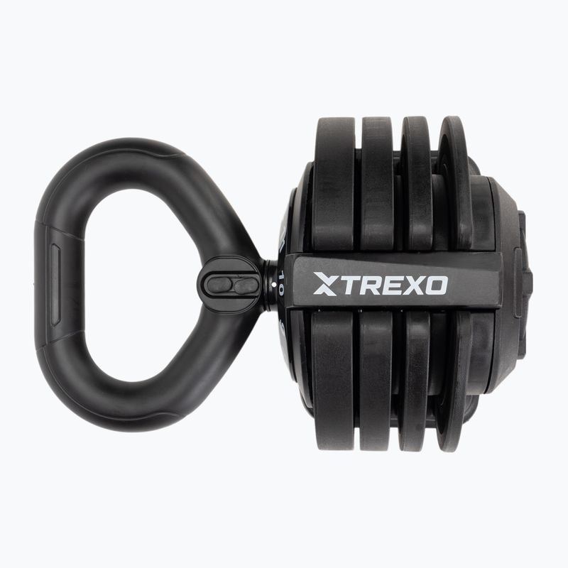 Гиря TREXO TXO-B4W004 12 кг регульована чорна 10