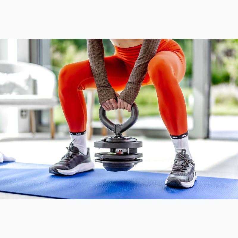 Гиря XTREXO TXO-B4W004 12 кг регульована чорна 7