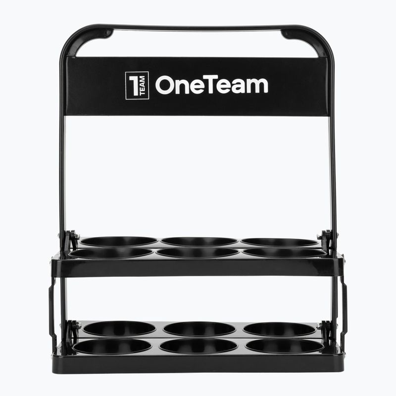 Кошик для фляг OneTeam Water Bottle Carries black 2