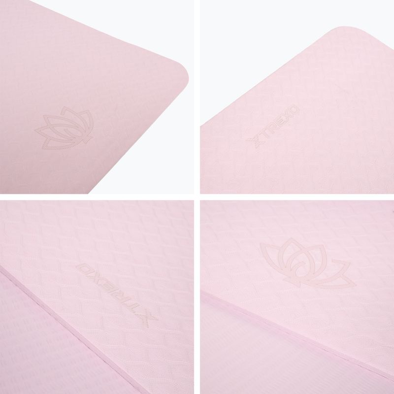 Килимок фітнес XTREXO comfort 10 mm TXO-B4Z003-VT light pink 4