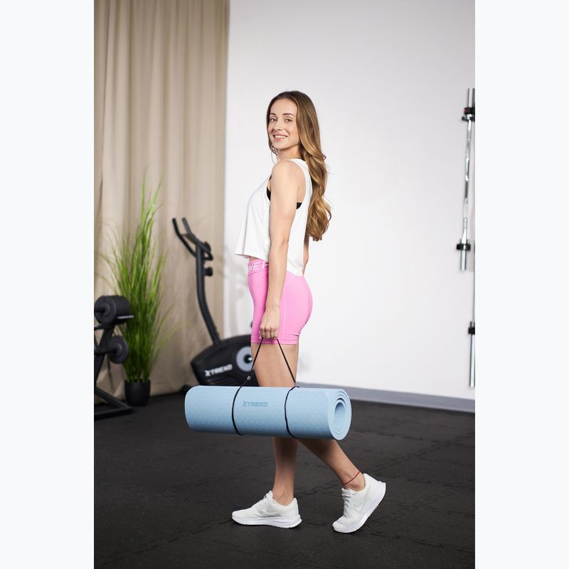 Килимок фітнес XTREXO comfort 10 mm TXO-B4Z003-BL blue 8