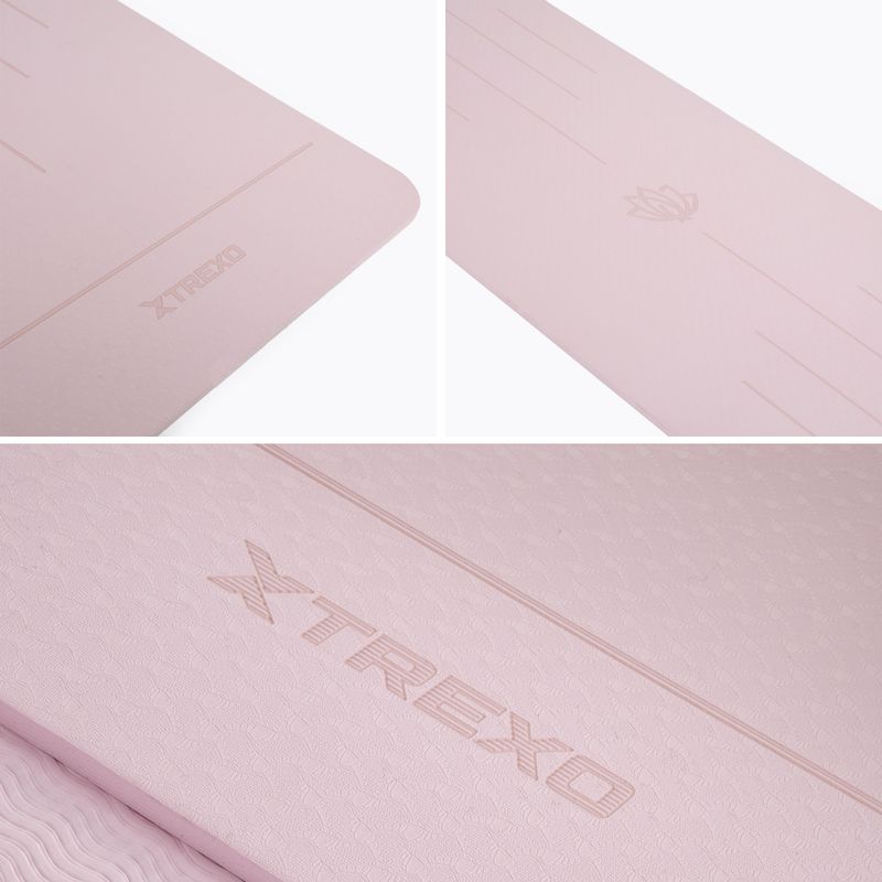 Килимок для тренувань TREXO TXO-B4Z002-VT 6 мм фіолетовий 4