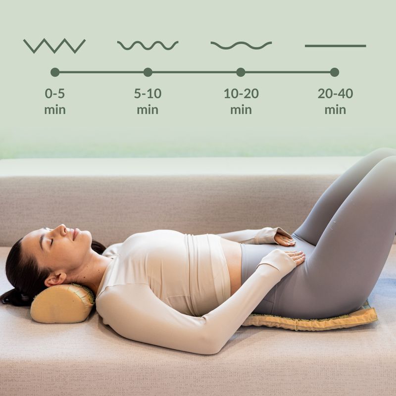 Килимок для акупресури XTREXO з подушкою TXO-B4Z004-BZ коричневий 11