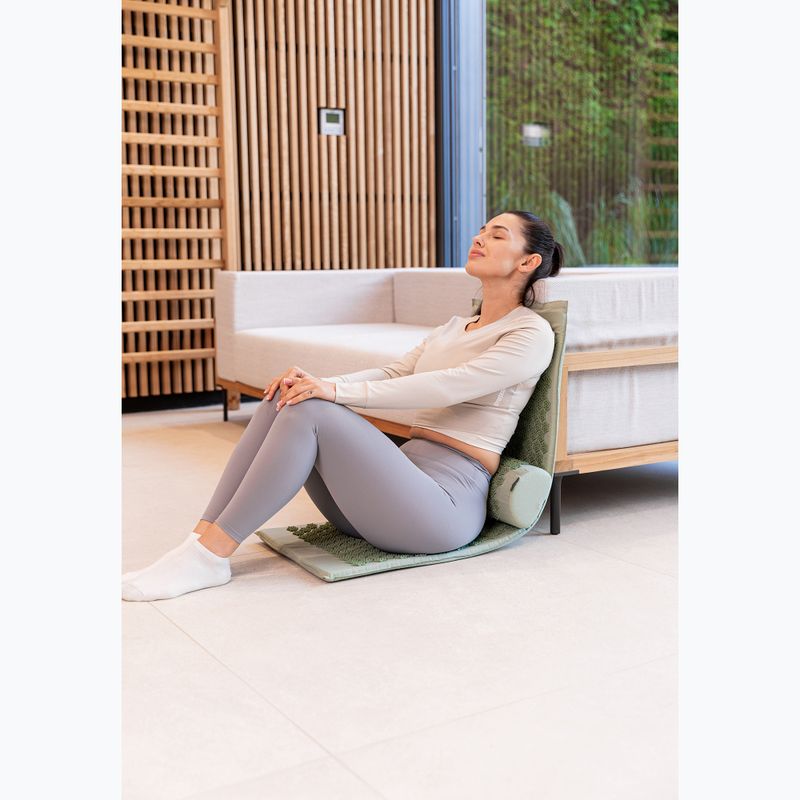 Килимок для акупресури XTREXO великий з подушкою TXO-B4Z005-GN зелений 13