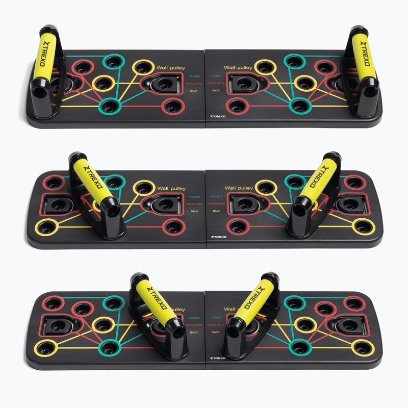 Платформа багатофункційна з ручками XTREXO складна TXO-B4Z044-BK чорний 3