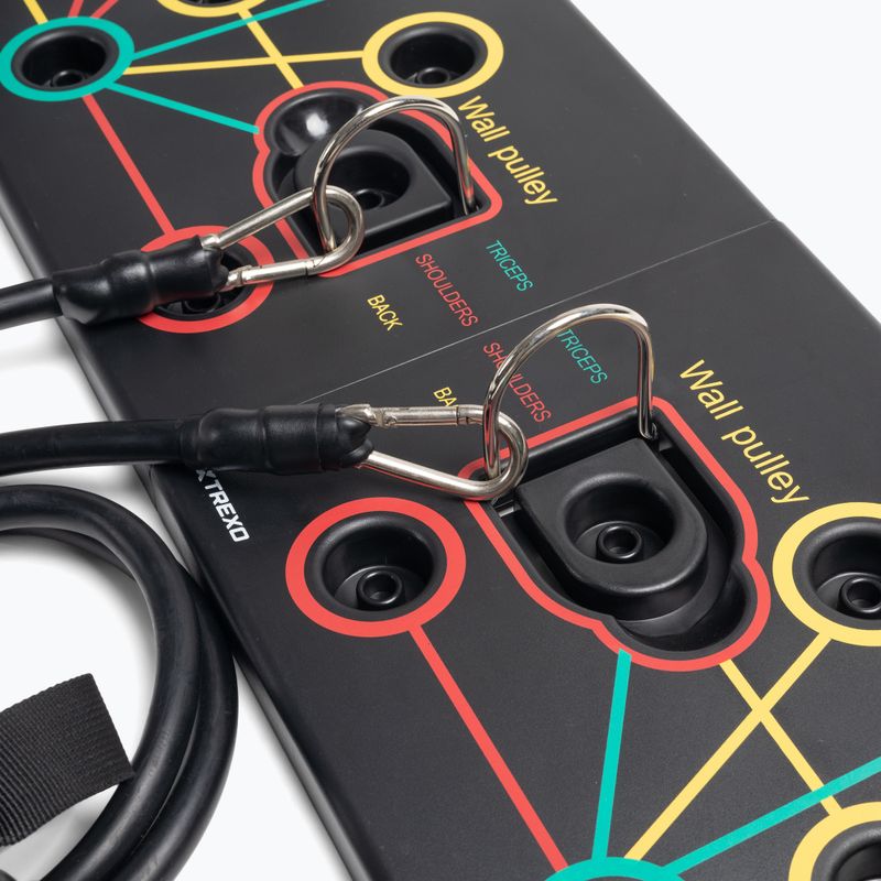 Платформа багатофункційна з ручками i експандером XTREXO складна TXO-B4Z045-BK чорний 14