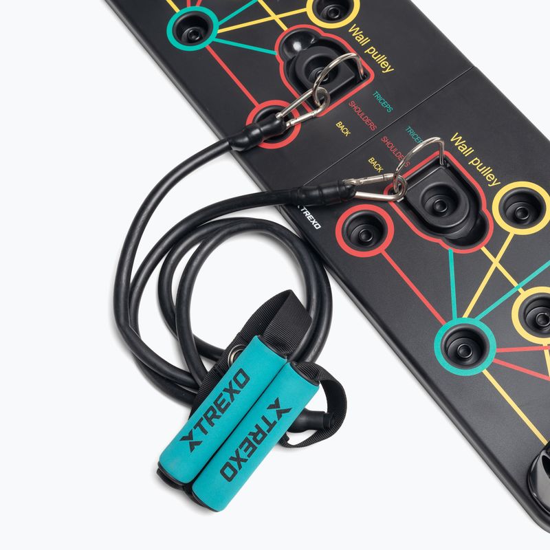 Платформа багатофункційна з ручками i експандером XTREXO складна TXO-B4Z045-BK чорний 15