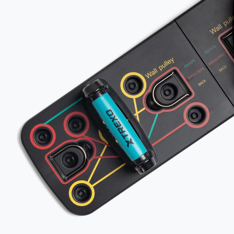 Платформа багатофункційна з ручками i експандером XTREXO складна TXO-B4Z045-BK чорний 16