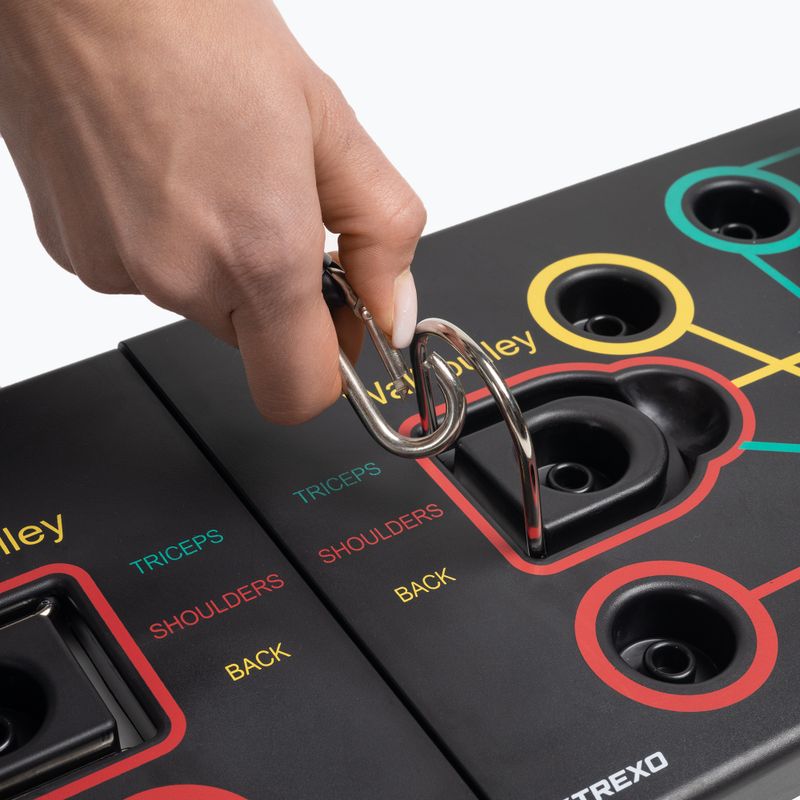 Платформа багатофункційна з ручками i експандером XTREXO складна TXO-B4Z045-BK чорний 18