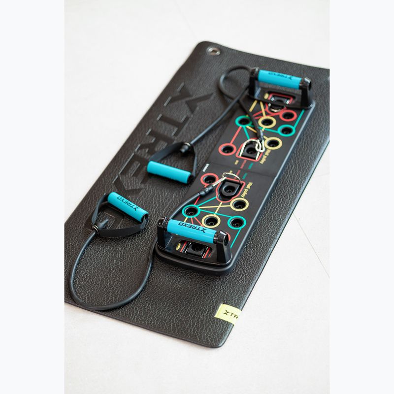 Платформа багатофункційна з ручками i експандером XTREXO складна TXO-B4Z045-BK чорний 11