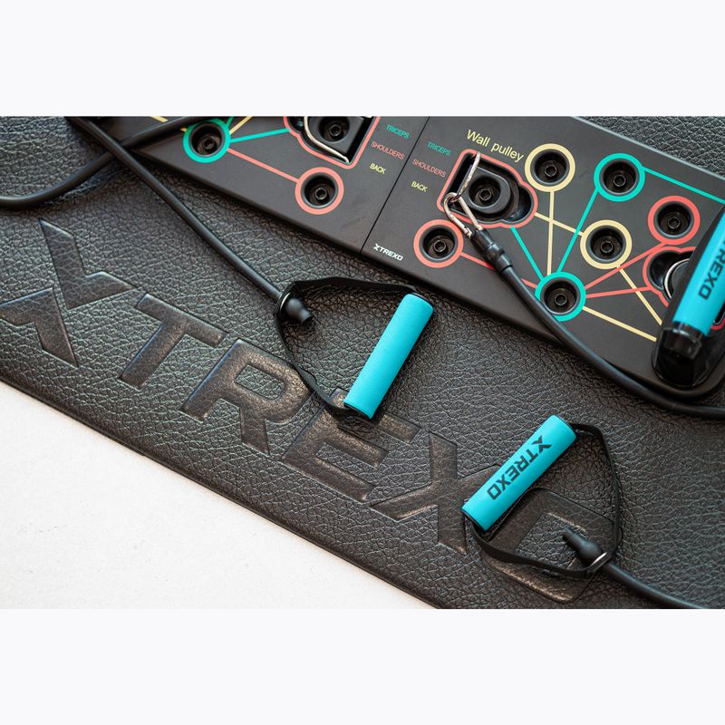 Платформа багатофункційна з ручками i експандером XTREXO складна TXO-B4Z045-BK чорний 12