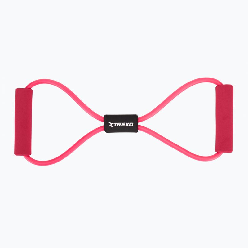 Експандер для вправ XTREXO гумовий TXO-B4Z056-PK рожевий 8