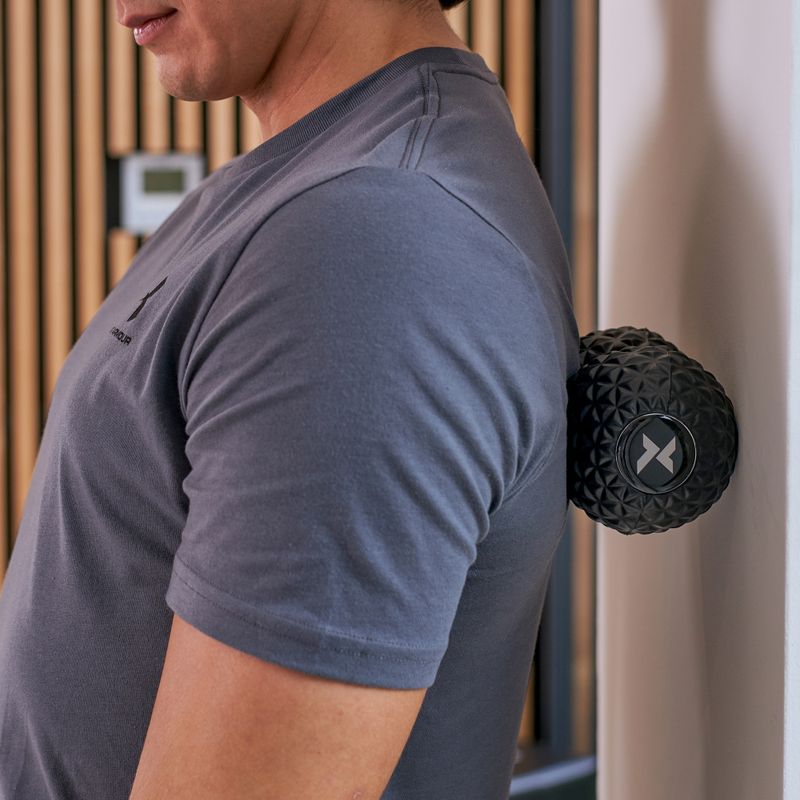 М'яч подвійний для масажу XTREXO TXO-B4Z075-BK чорний 7
