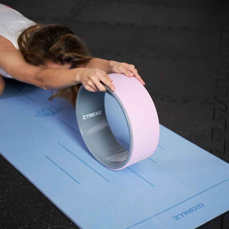 Обруч для йоги XTREXO TXO-B4Z084-VT фіолетовий 6