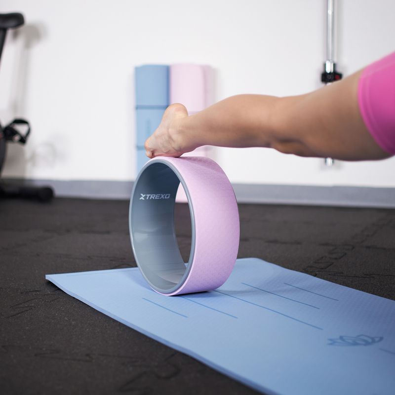 Обруч для йоги XTREXO TXO-B4Z084-VT фіолетовий 7