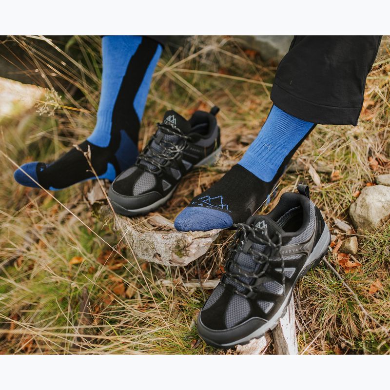 Чоловічі трекінгові черевики KADVA Traver Low WaterProof чорний 16