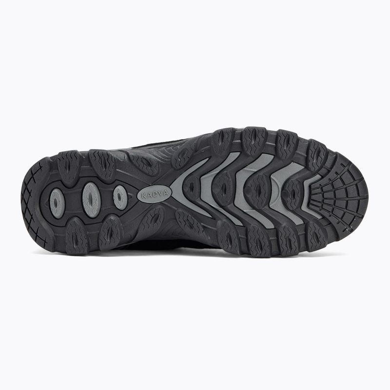 Чоловічі трекінгові черевики KADVA Traver Mid WaterProof чорний 5