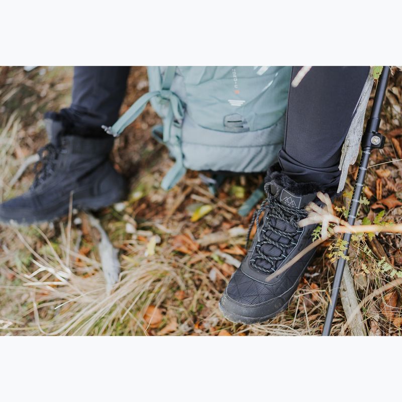 Жіночі зимові черевики KADVA Rava Mid WaterProof 3M Thinsulate чорний 14