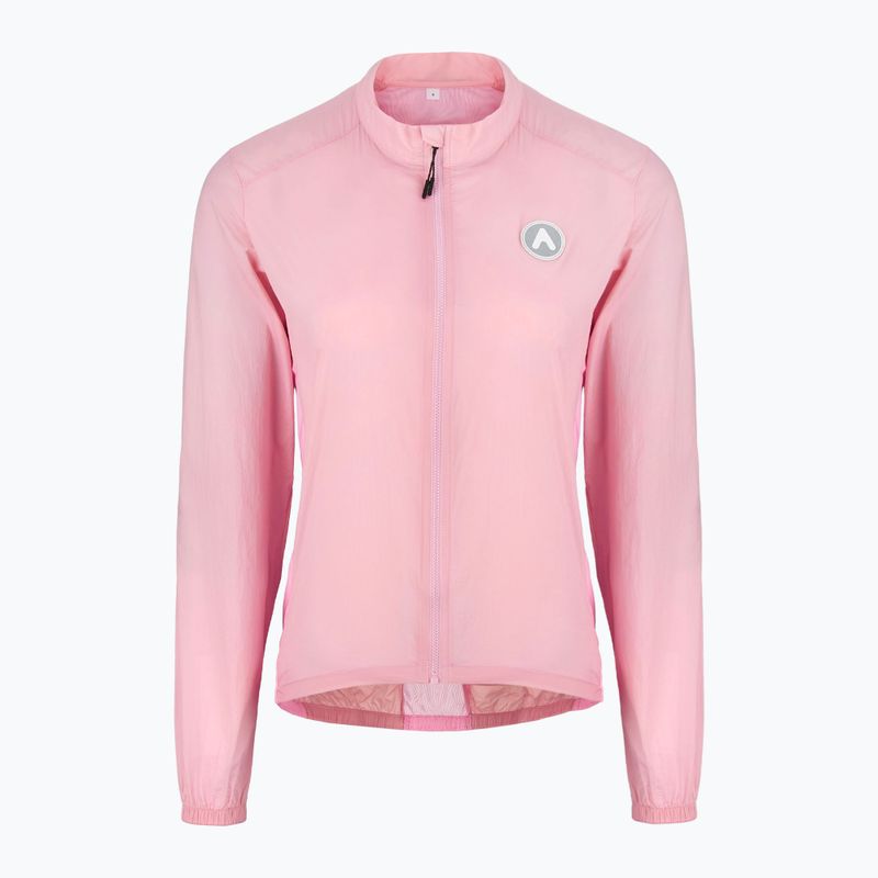 Жіноча велосипедна куртка ATTABO Cahayo Jacket Windproof рожева